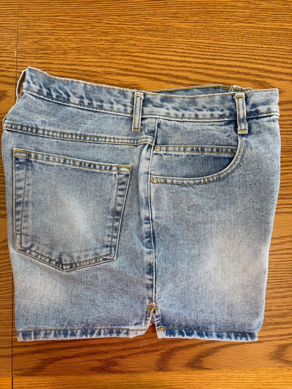 VTG Denim Jean Shorts - 2.5” Inseam, 100% Cotton, 5 Pockets